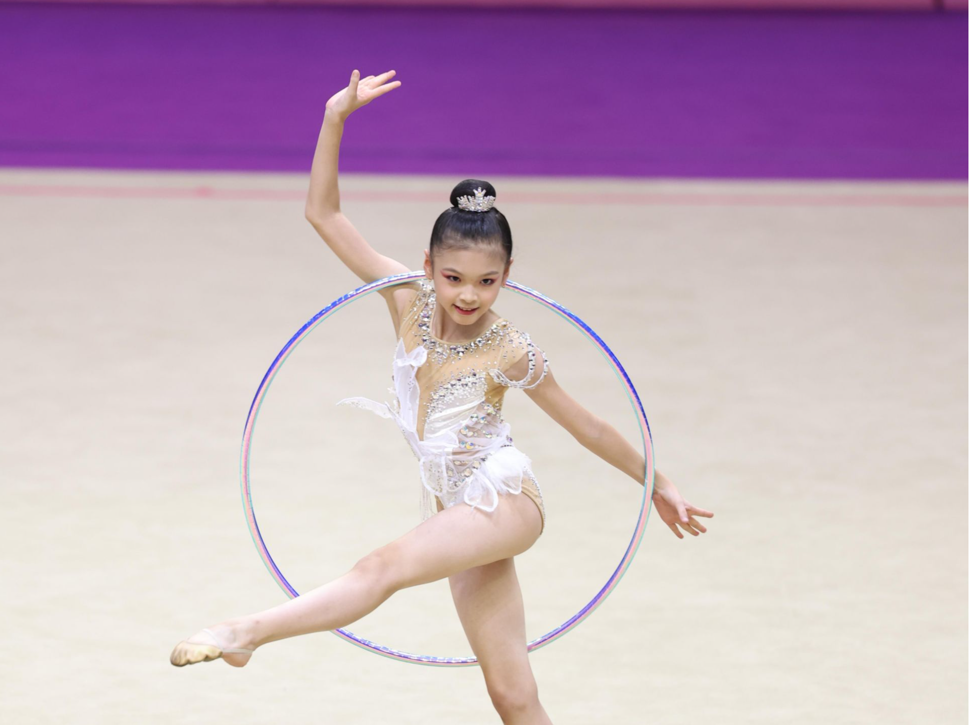 广东“新时代好少年”丨黄爱你：勤学苦练锻就艺术体操之星