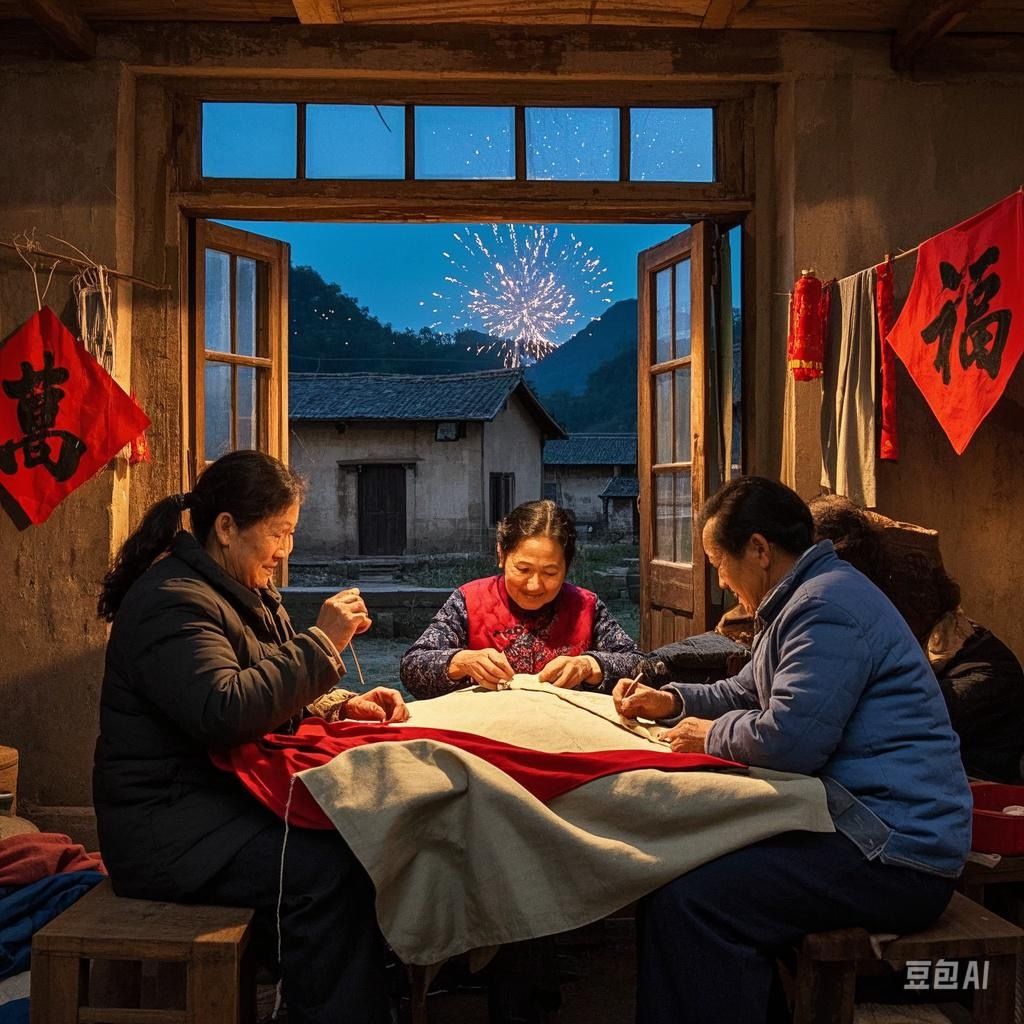 春节记忆 | 缝新衣