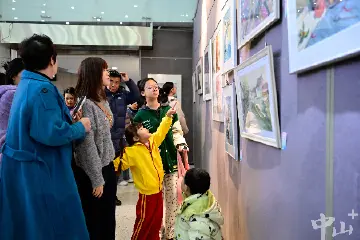 2024中山市第二届青少年水彩水粉作品双年展开幕