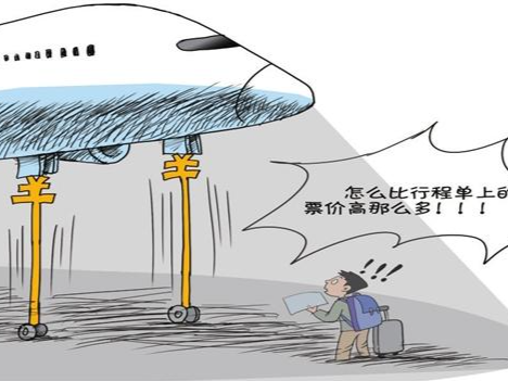 漫话 | 莫让机票第三方平台漫天要价