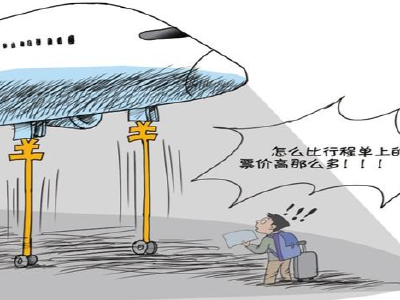 漫话 | 莫让机票第三方平台漫天要价