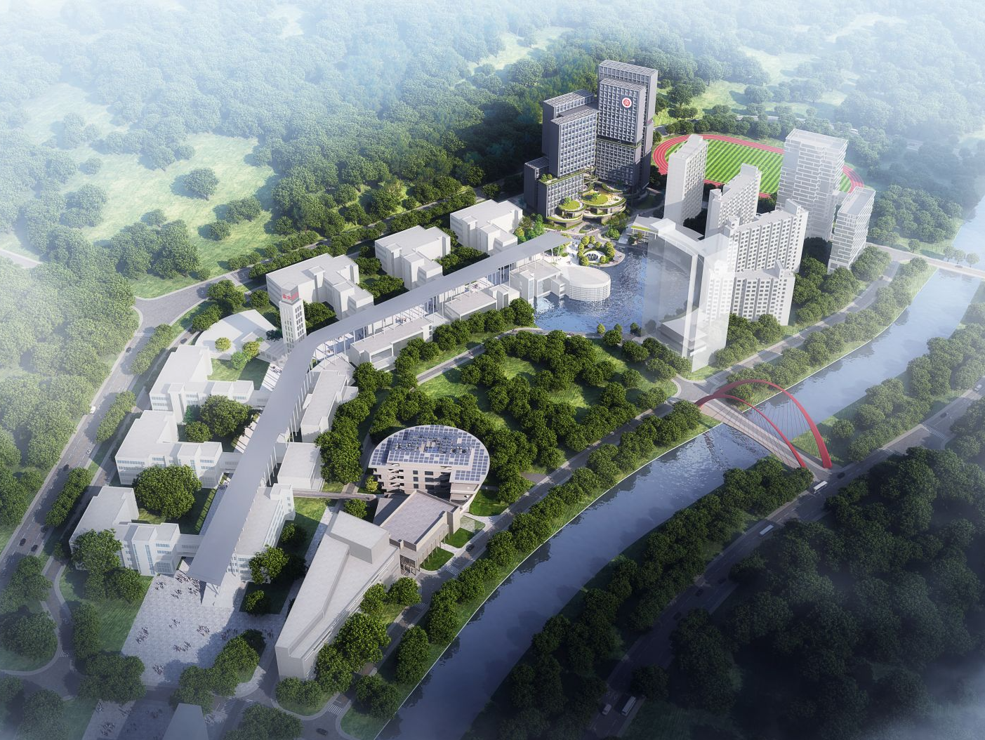 北大深研院新兴交叉学科教学与科研大楼（一期）项目开工