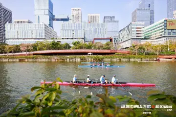 南山区第六届运动会成人组赛艇比赛燃情开赛，演绎水上 “速度与激情”