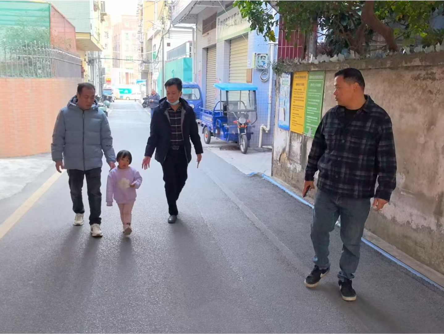马田街道网格员热心助力迷路儿童回家