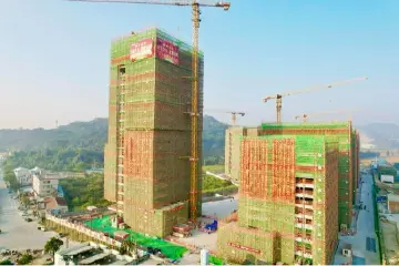中山南朗华照村乡村振兴清洁能源项目主体结构封顶