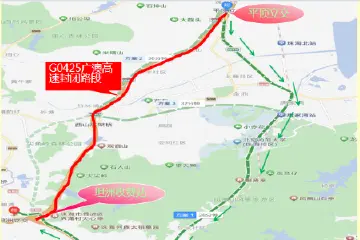 最新通知！广澳高速平顶立交至坦洲立交将实施交通管制
