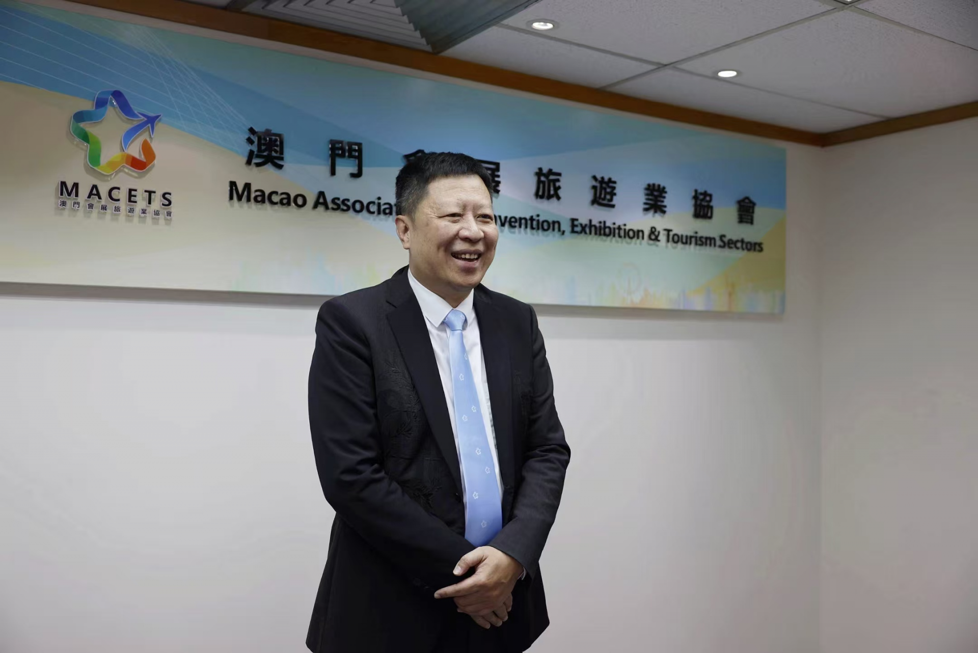 澳门会展旅游业协会会长何海明： 推广“一会展两地” 链接两地市场