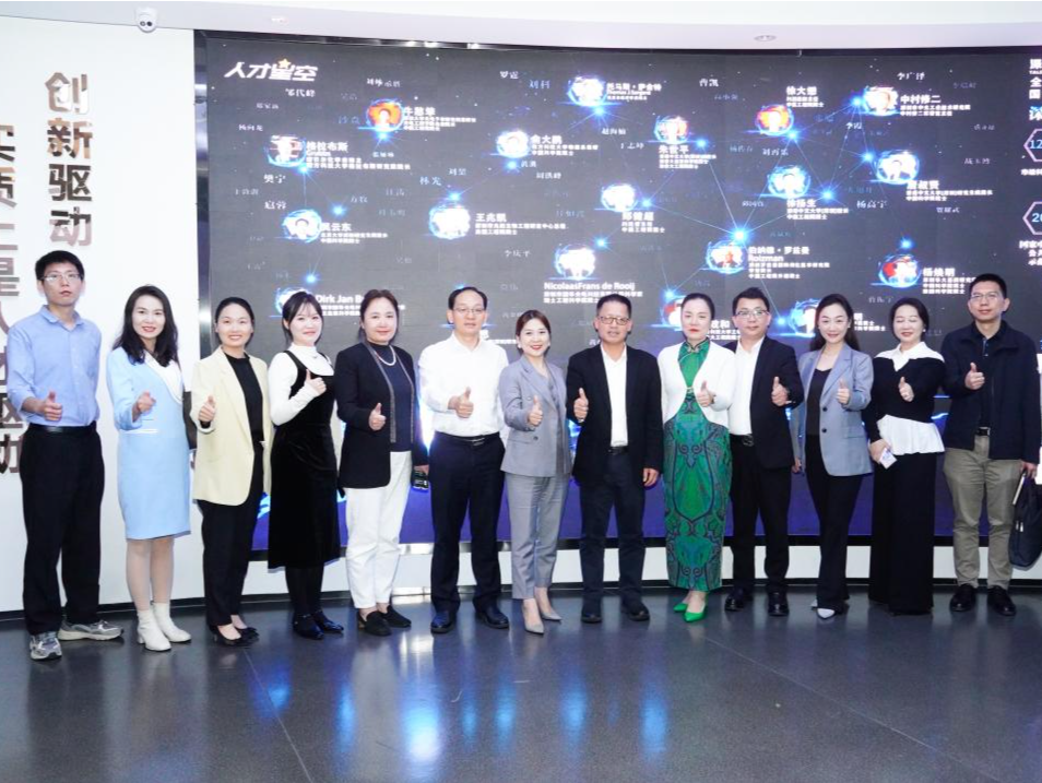 深圳市工商联一行走访人才科技企业，助力深圳创新发展