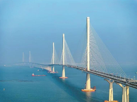 黄茅海跨海通道历时4年半建设、创7大技术革新！大湾区再添“关键一横”