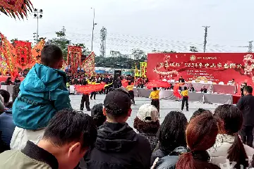 41支龙狮队对决！2024年中山市龙狮公开赛开赛