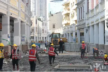 孙文西路步行街主街将于元旦重新开街