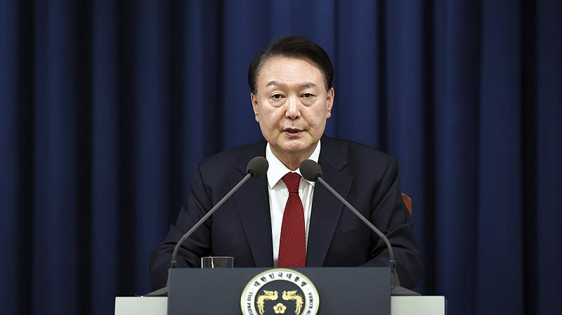 韩国总统尹锡悦发表讲话向韩国民众道歉 承诺不会有第二次戒严