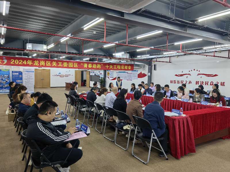 龙岗区园区“青春助跑”十大工程活动收官