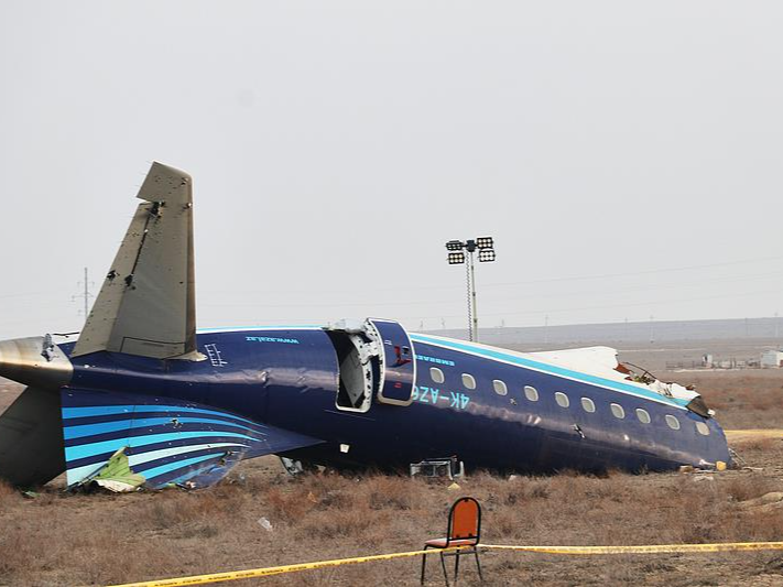 俄航空署称愿全力配合调查阿塞拜疆航空客机坠毁事件 