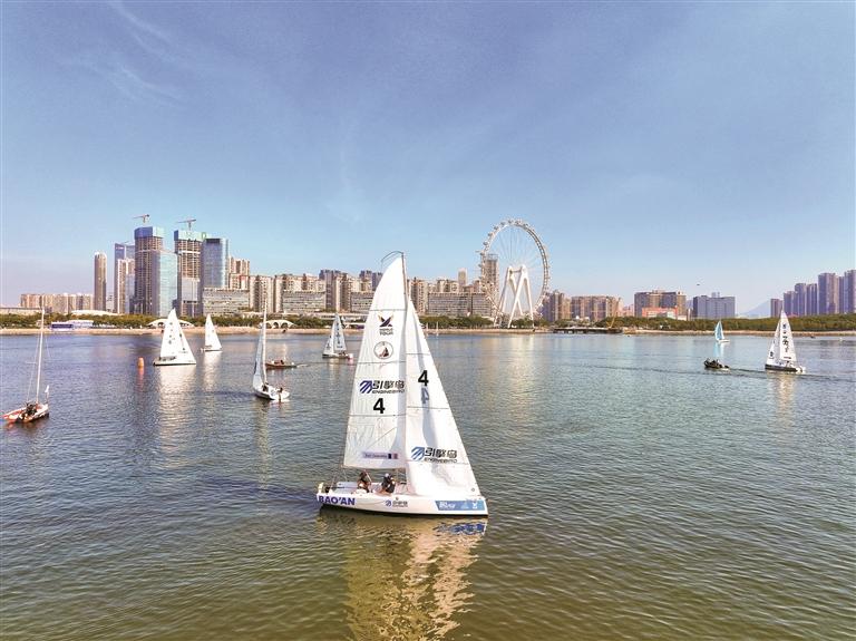 2024世界帆船对抗巡回赛（WMRT）深圳·宝安总决赛扬帆开赛