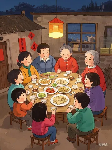 春节记忆 | 团年饭
