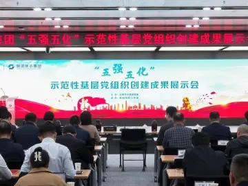 深圳环水集团召开“五强五化”示范性基层党组织创建成果展示会
