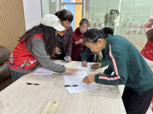 朗下社区“心悦养生”长者健康知识讲座