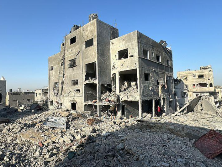 本轮巴以冲突已致加沙地带44805人死亡