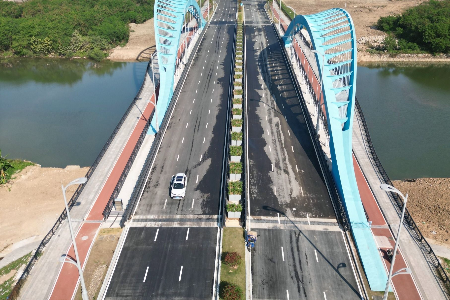 双向六车道，中山翠亨新区五桂路全线通车