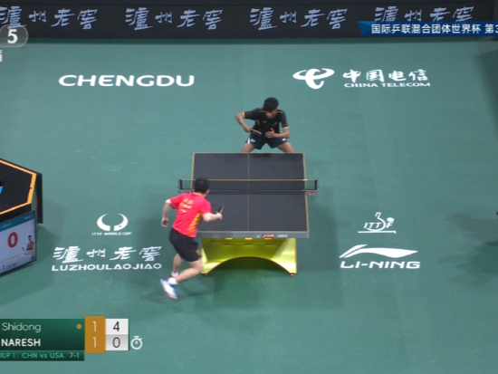 大比分8比1战胜美国队！国乒收获三连胜 