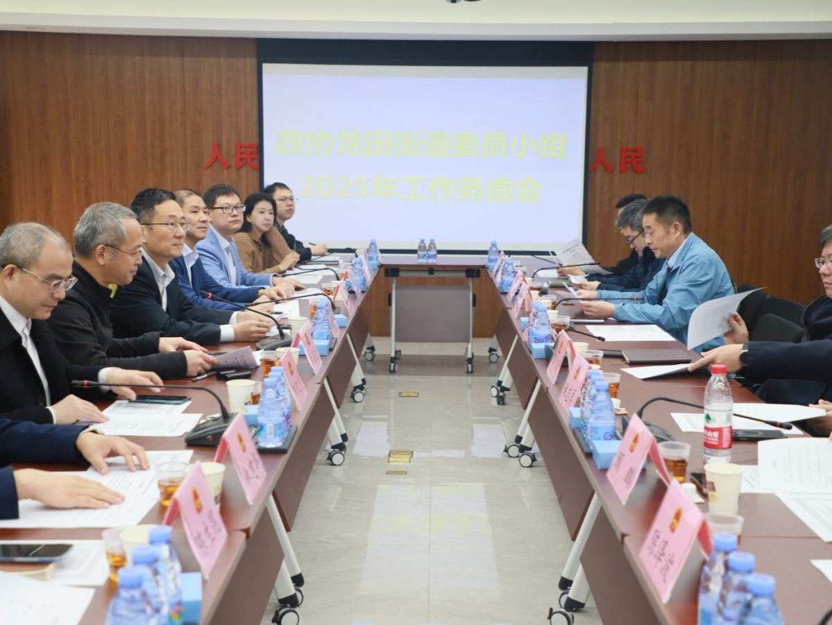集思广益献良策！坪山区政协龙田街道委员小组召开2025年工作务虚会