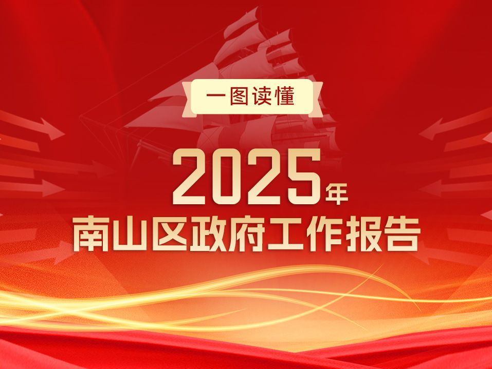 2025年南山区政府工作报告一图读懂 | 看南山如何实施十大行动争创一流