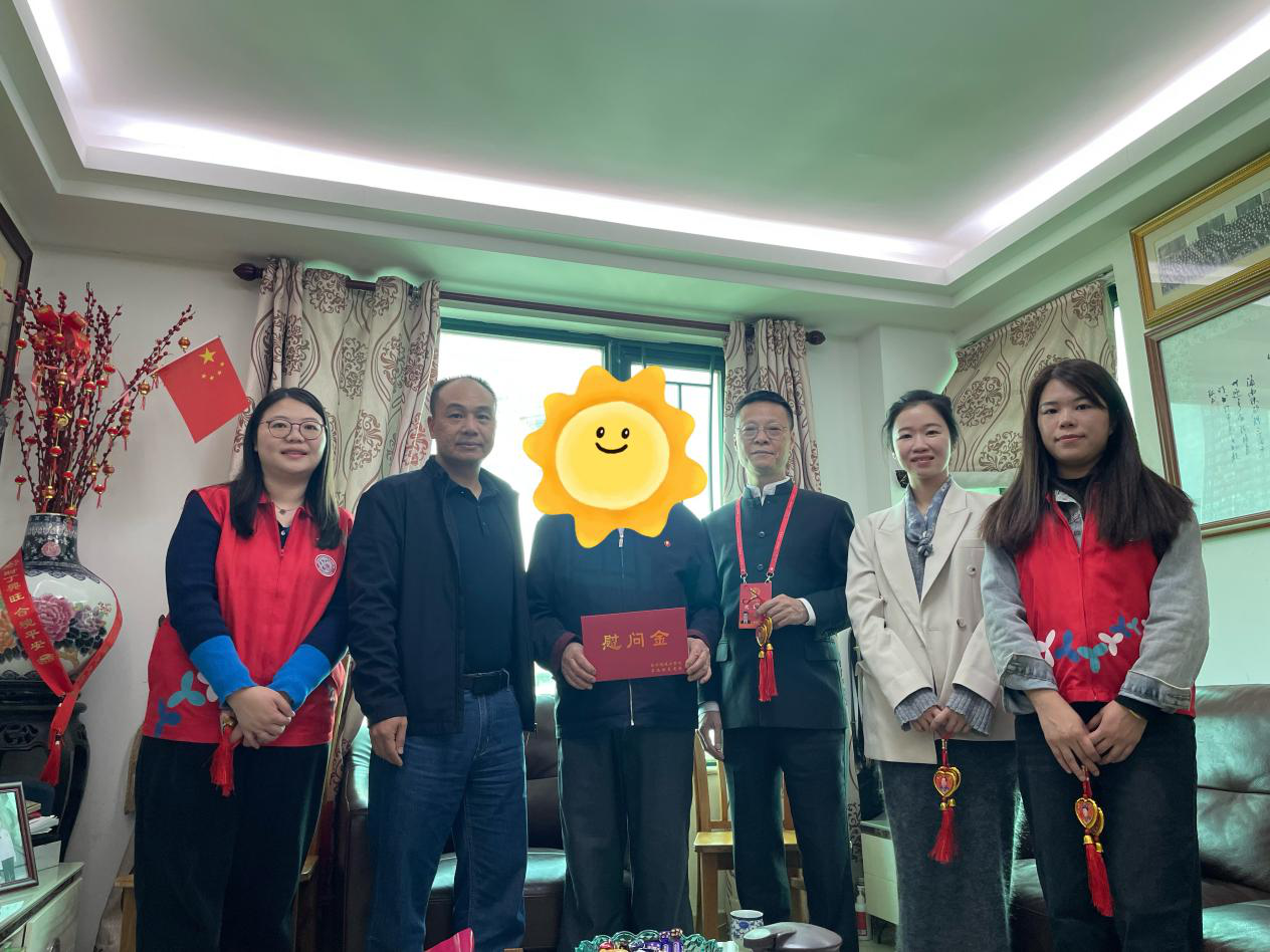 翠达社区开展关心关爱慰问活动