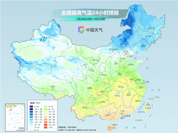 新年伊始我国多地晴朗升温 初二起新一轮雨雪上线 