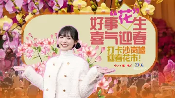 好事“花”生，喜气迎春，一起来打卡沙岗墟迎春花市吧！