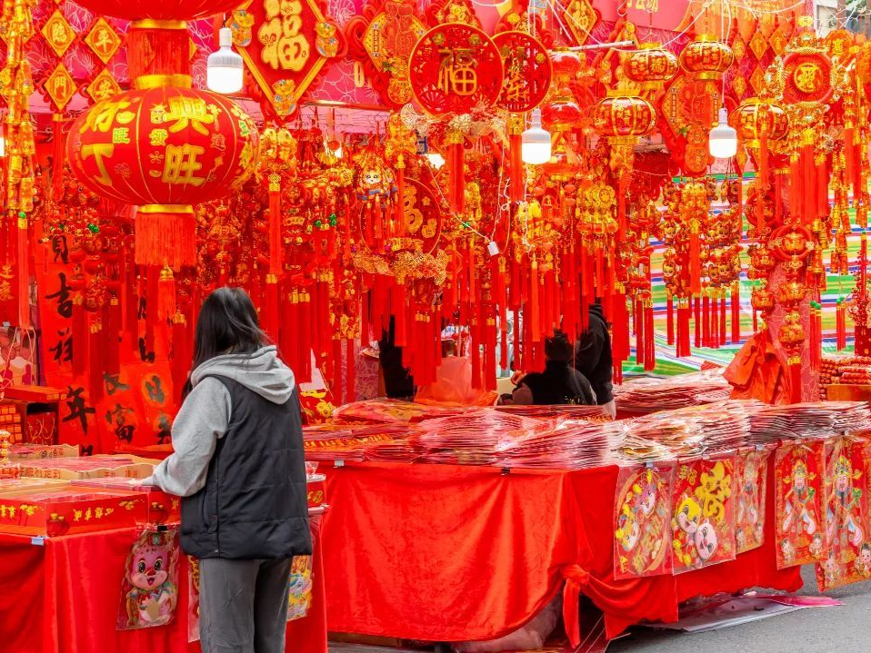 深圳迎春花市光明站开市！设花卉餐饮文创春联年货四大特色区域