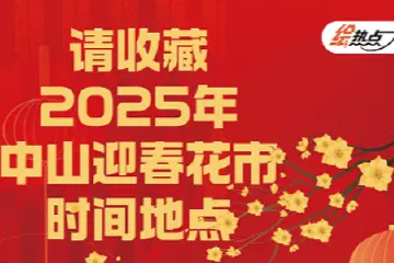 最新！2025年中山迎春花市时间地点→丨绘热点