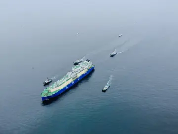 春运能源运输帷幕开启，大亚湾海事局护航LNG船舶安全进港