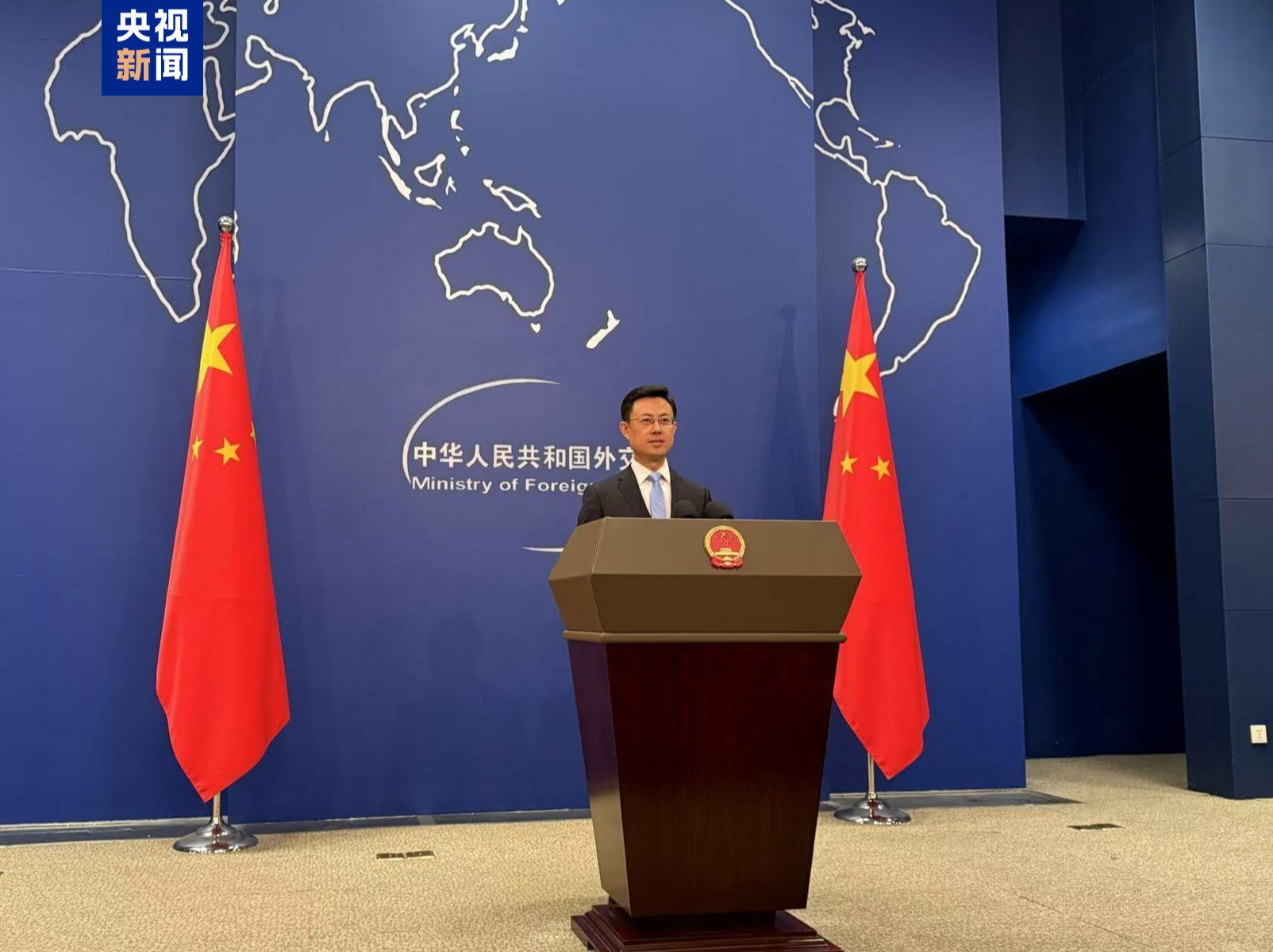 中国外交部新任发言人郭嘉昆亮相