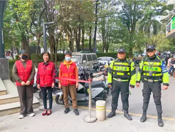 建设平安家园 翠竹社区开展安全巡查志愿行动