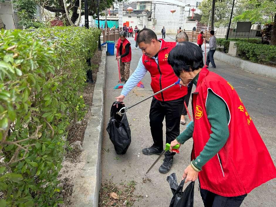 积分制赋能人居环境整治，汕头隆都镇后溪村焕新迎新年