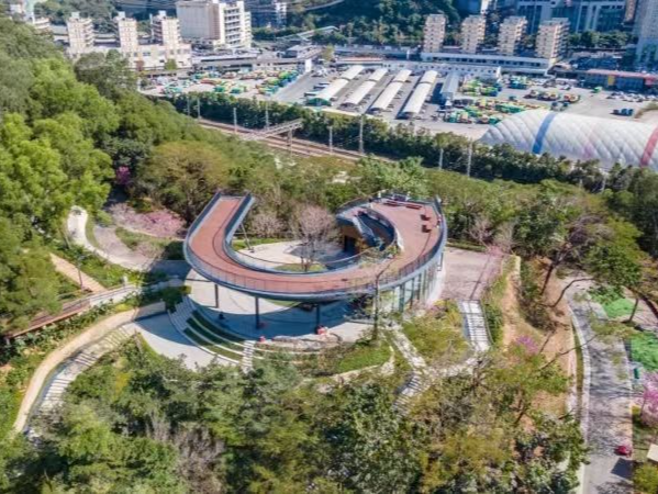 红岗公园东马岭开园！打通“山海连城”主脊关键穴位，打开清水河总部新城绿色门户