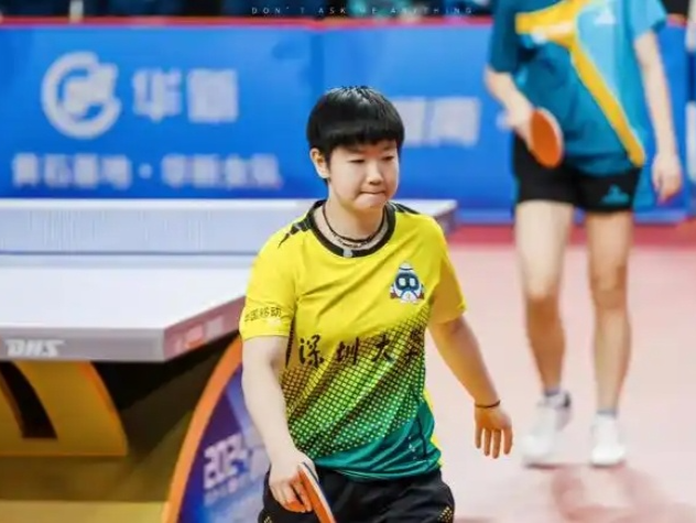 乒超联赛深大俱乐部获亚军