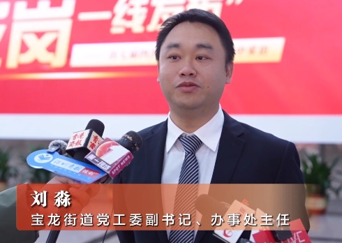 宝龙街道党工委副书记、办事处主任刘淼：挖掘禀赋资源，依托“黑科技”推出一些有意思场景