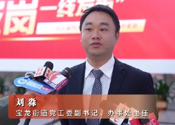 宝龙街道党工委副书记、办事处主任刘淼：挖掘禀赋资源，依托“黑科技”推出一些有意思场景