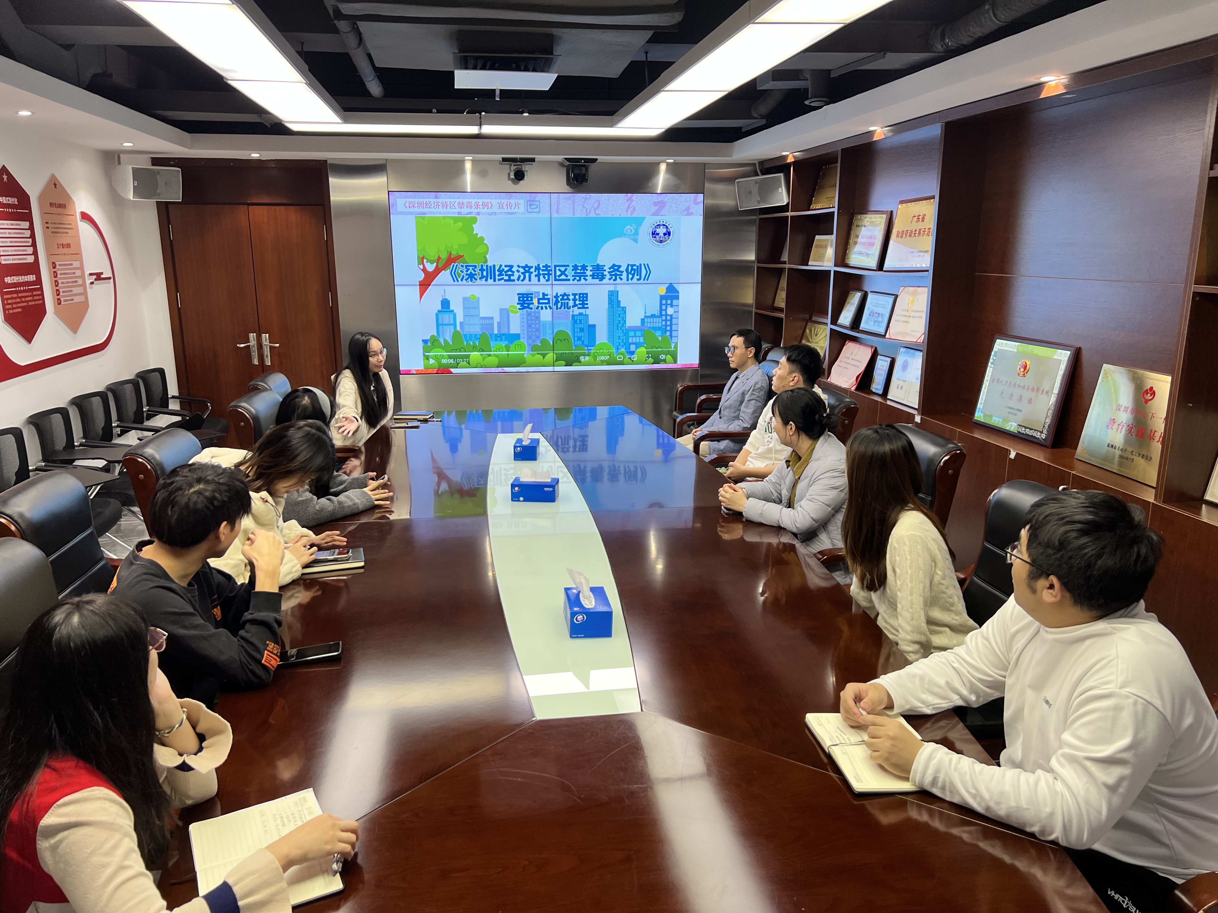 坪山区开展《深圳经济特区禁毒条例》学习宣传工作