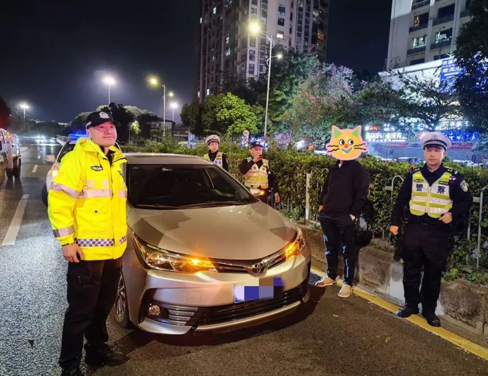 发现一起查处一起！龙岗交警严查酒驾