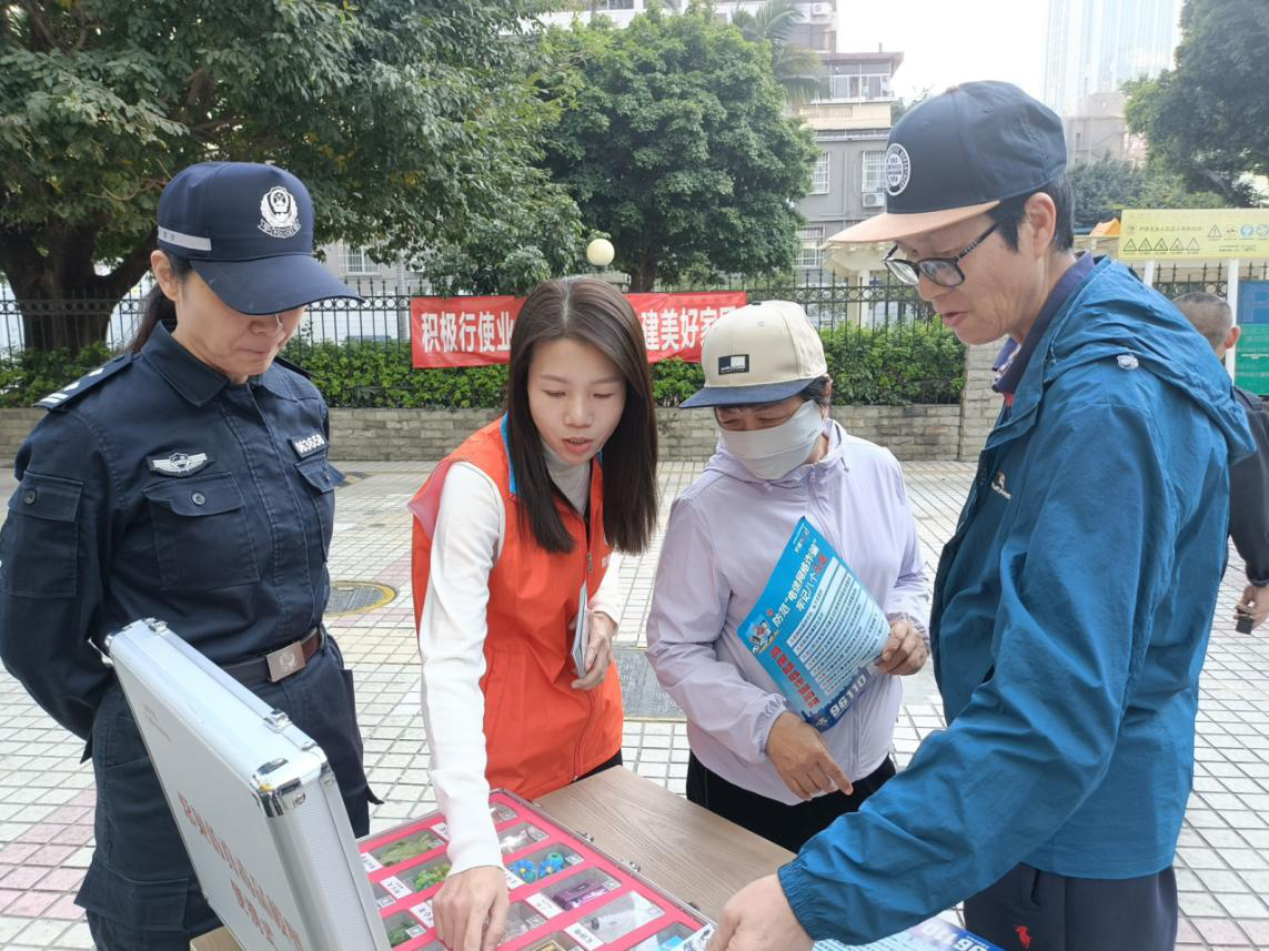 桂园街道开展禁毒宣传进家庭活动