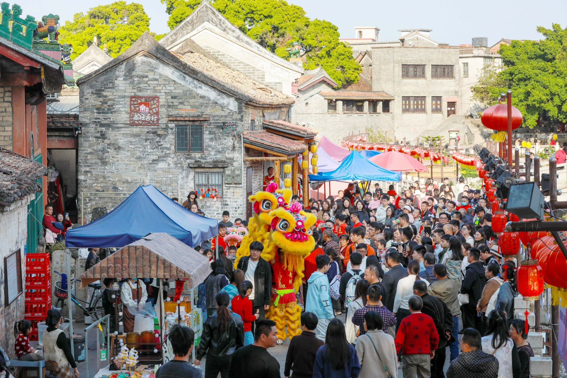 东莞南社明清古村落：畅游800年古村，感受岭南传统年味