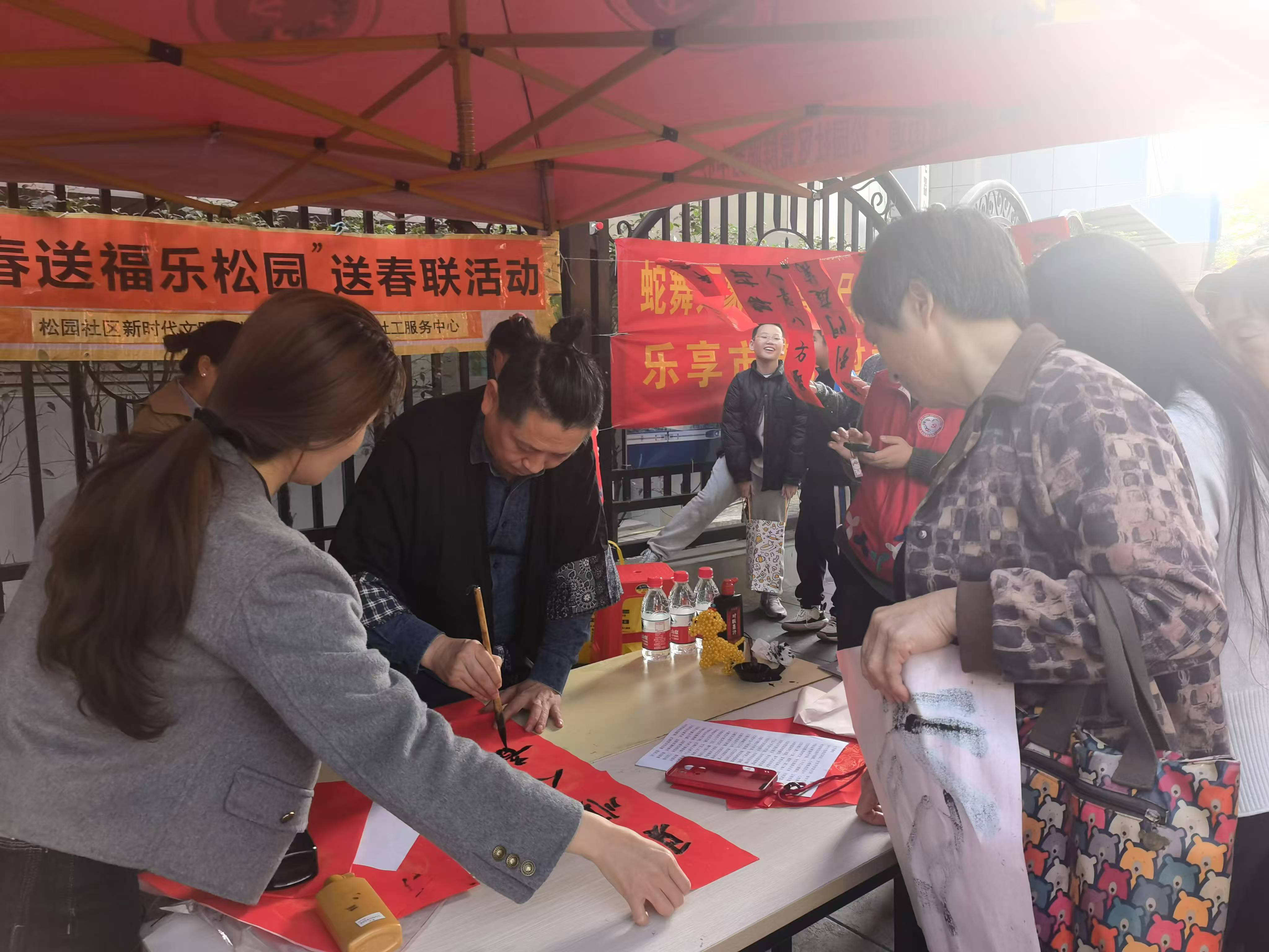 桂园街道松园社区连续15天开展系列迎新春活动
