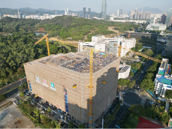 规划床位600张！深圳市儿童医院科教综合楼封顶
