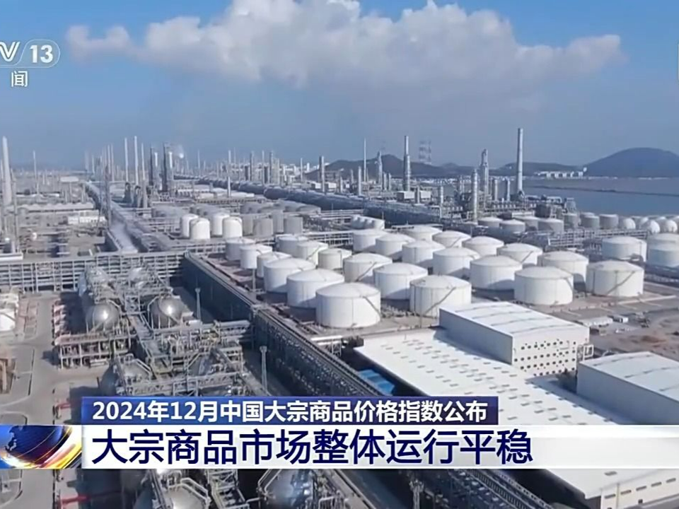 整体运行平稳 2024年12月大宗商品价格指数公布