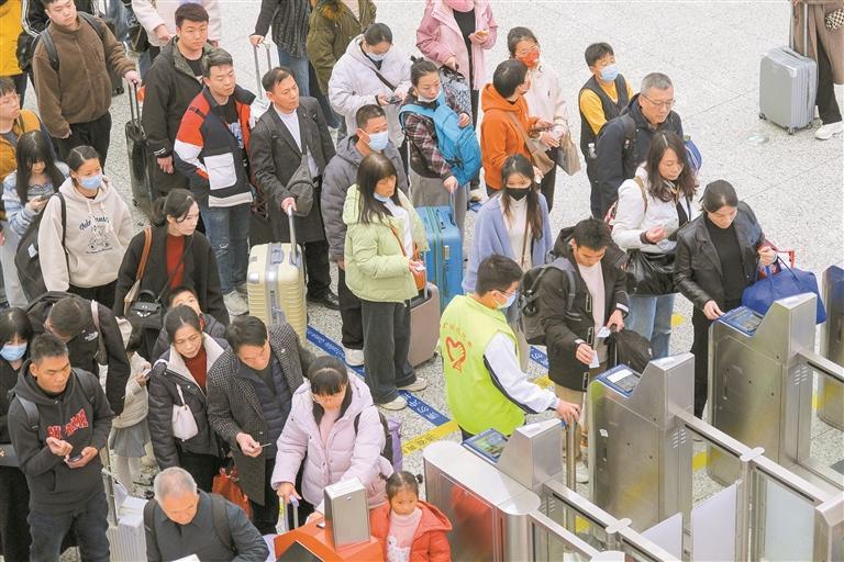 春运35天，深圳北站到发旅客近1400万人次