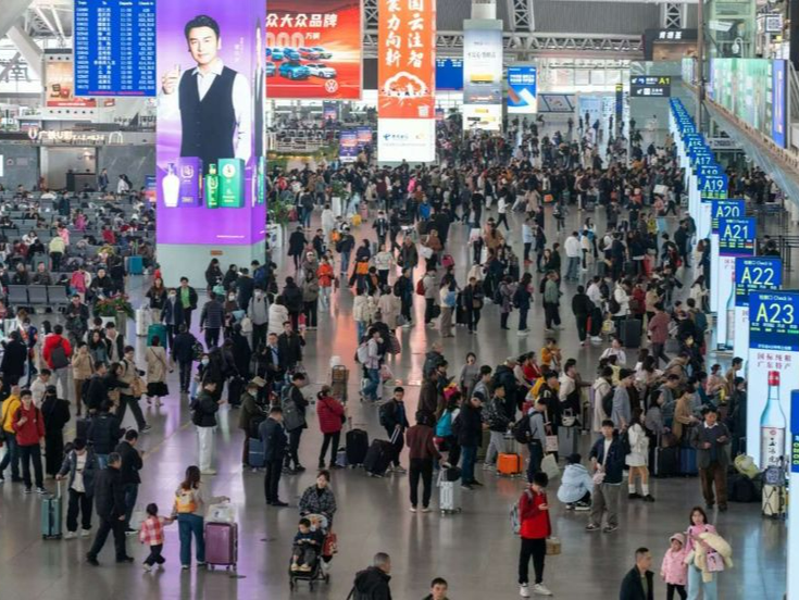 正月初六迎来返程客流高峰，广铁预计发送旅客超231.5万人次