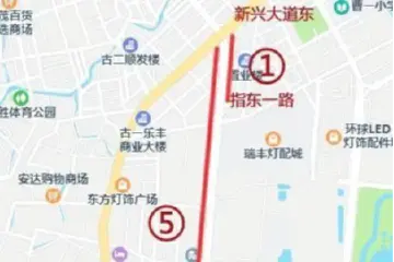2月24日起，中山古镇中兴大道中停车位将进行改造